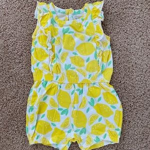 Carter’s Just One You Baby Girl Lemon Romper